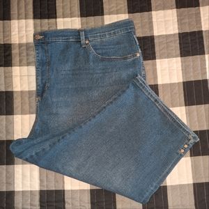 Gloria Vanderbilt jean capris size 26W